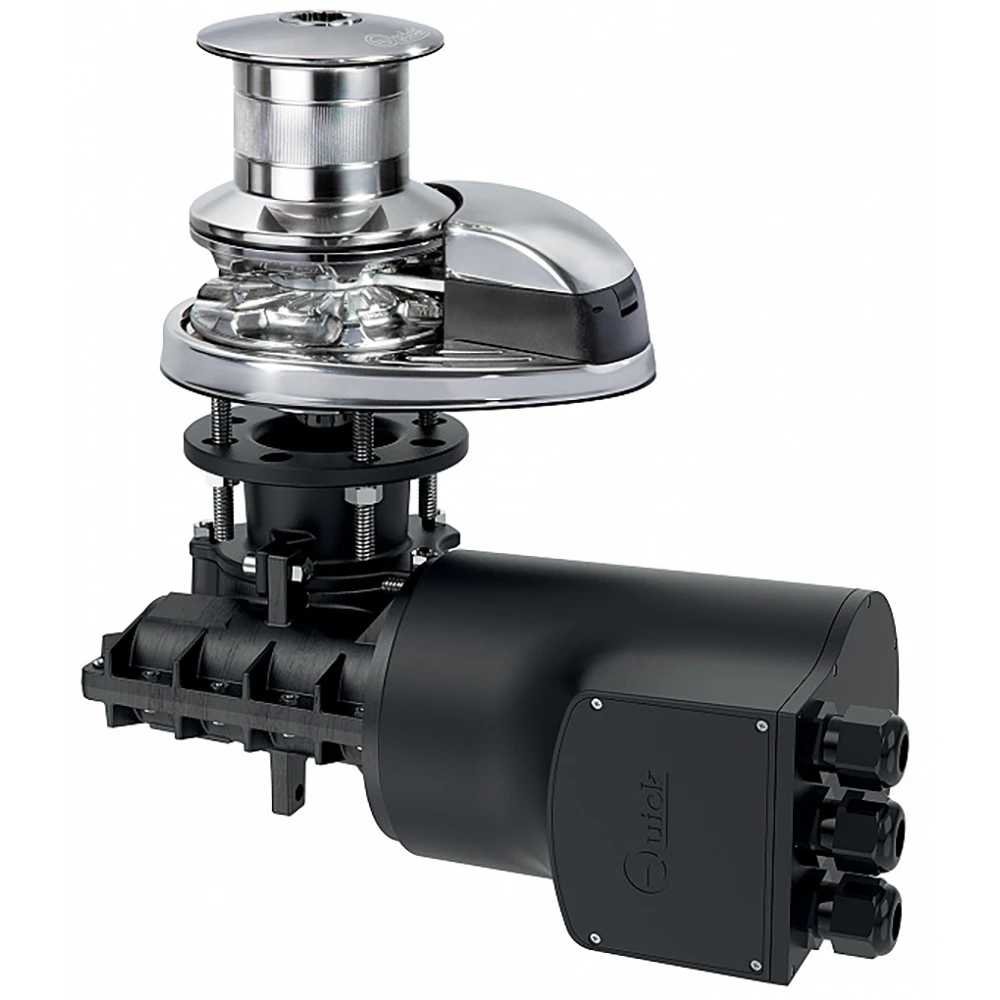 Quick - Prince DP2 712D Windlass Drum - 700W - 12V - 7mm - 1/4" Gypsy