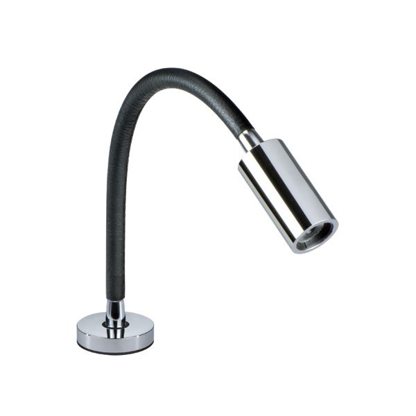 Quick Marine - Audrey NS LED Reading Light (Daylight, 10/30V, Chocolate, Chromed Finish) (FASP1181NVCDA00)