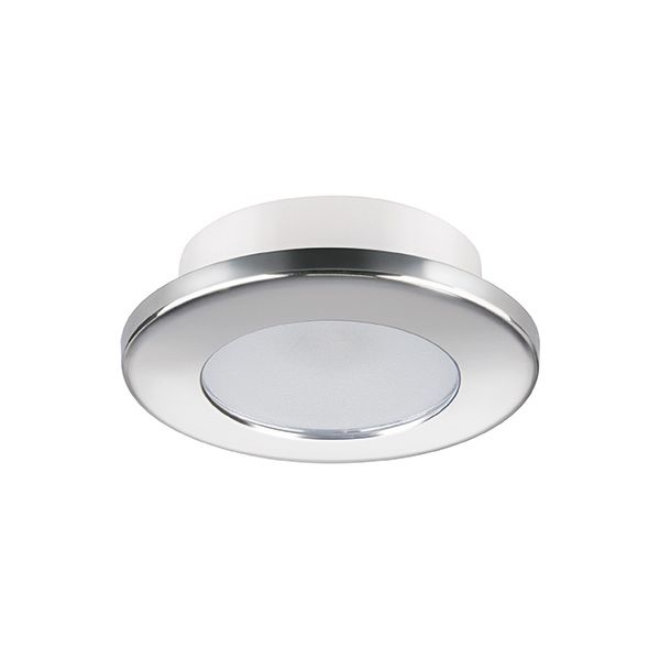 Quick Marine - Ted C Dual IP66 LED Downlight (Warm White/Blue, 2+2W, 10/30V, White 9010) (FASP3352B1CCA00)