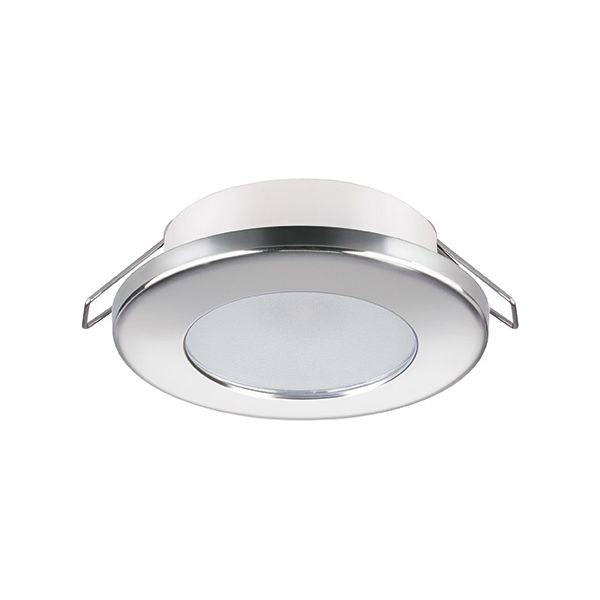 Quick Marine - Ted C Dual IP40 LED Downlight (Daylight/Blue, 2+2W, 10/30V, Stainless Steel) (FASP3352X0KCA00)