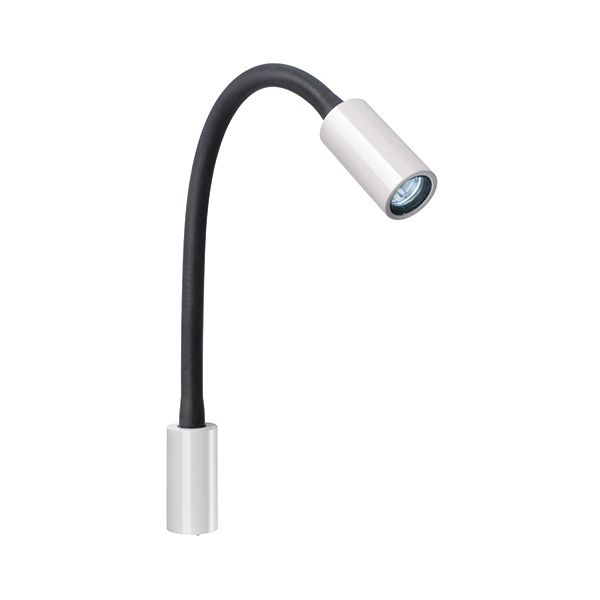 Quick Marine - Audrey Wall PL S2 LED Reading Light (Warm White, Black Neoprene, White 9010) (FASP3713BCBAA00)