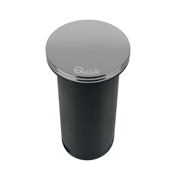 Quick Marine - Secret Flat LED Retractable Lamp - 10-30V DC, Stainless Steel