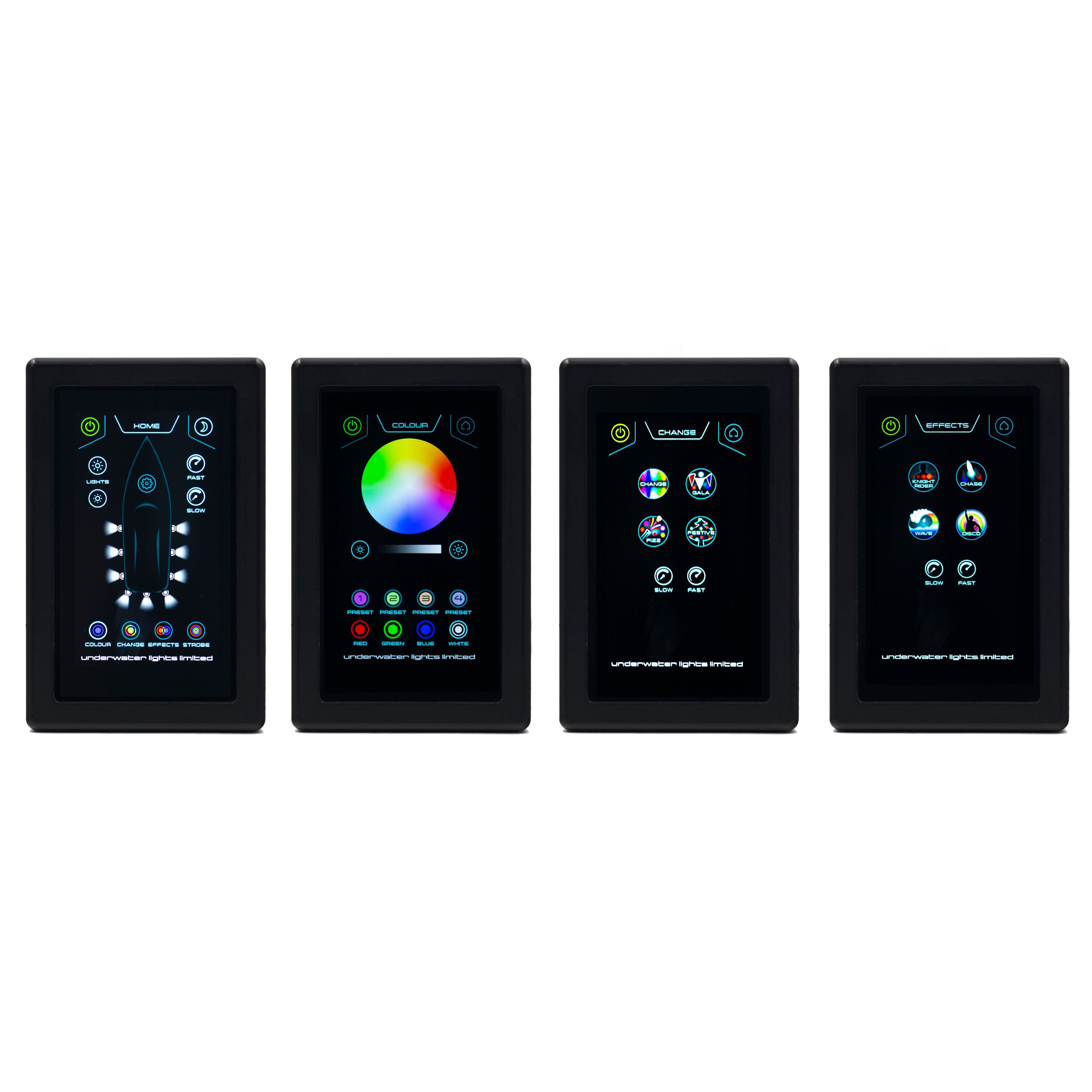 UWL - Touch Panel UWL Controller - Lighting Controller, 12/24V, RGBW (UWL Controller)