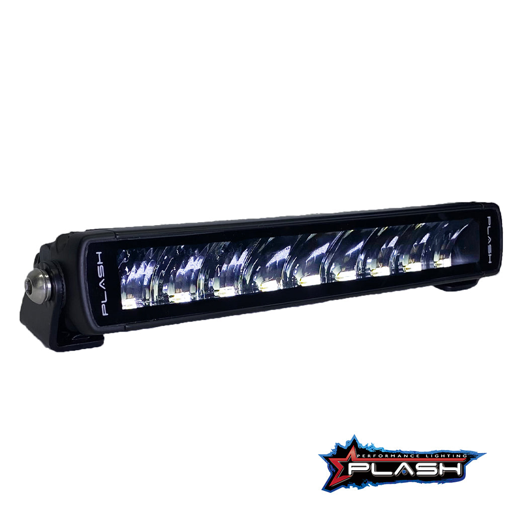 Plash - SRX2-Series 10" LED Light Bar - Black Housing, 45W, 6000K, Cool White, IP67, 9-32V, 3780lm (SRX2-10)