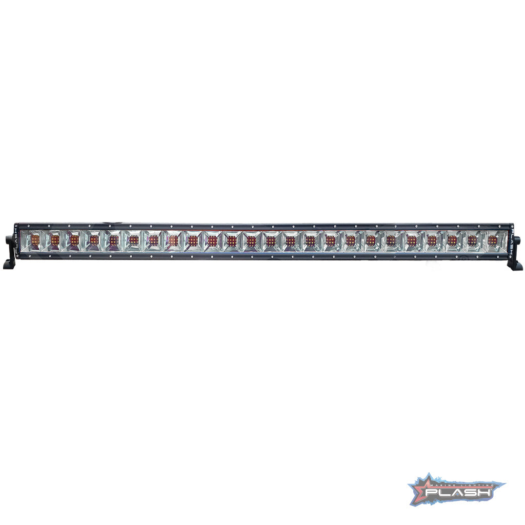 Plash - 50" Fishing Light Bar - 500W, Warm White, 3000K, 9-36V, 17A, 28688lm (XX-50-WW)