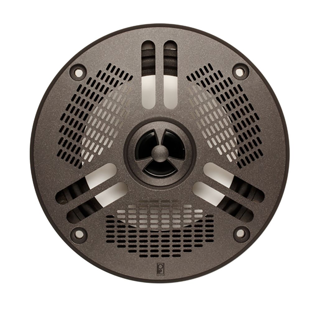 Poly-Planar - MA-4052LG1 5" 60 Watt LED Self Draining Spa Speaker - Dark Grey