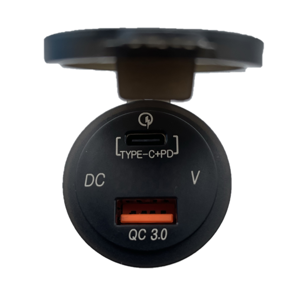 Poly-Planar - Panel Mount USB Charging Ports - 12V