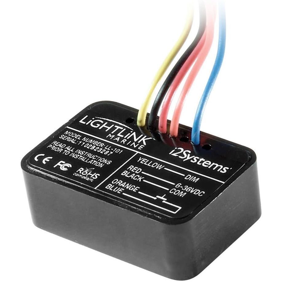 i2Systems LightLink LED Dimming Module, For Apeiron PRO, 9-36V DC, Momentary Switch, Tri-Color