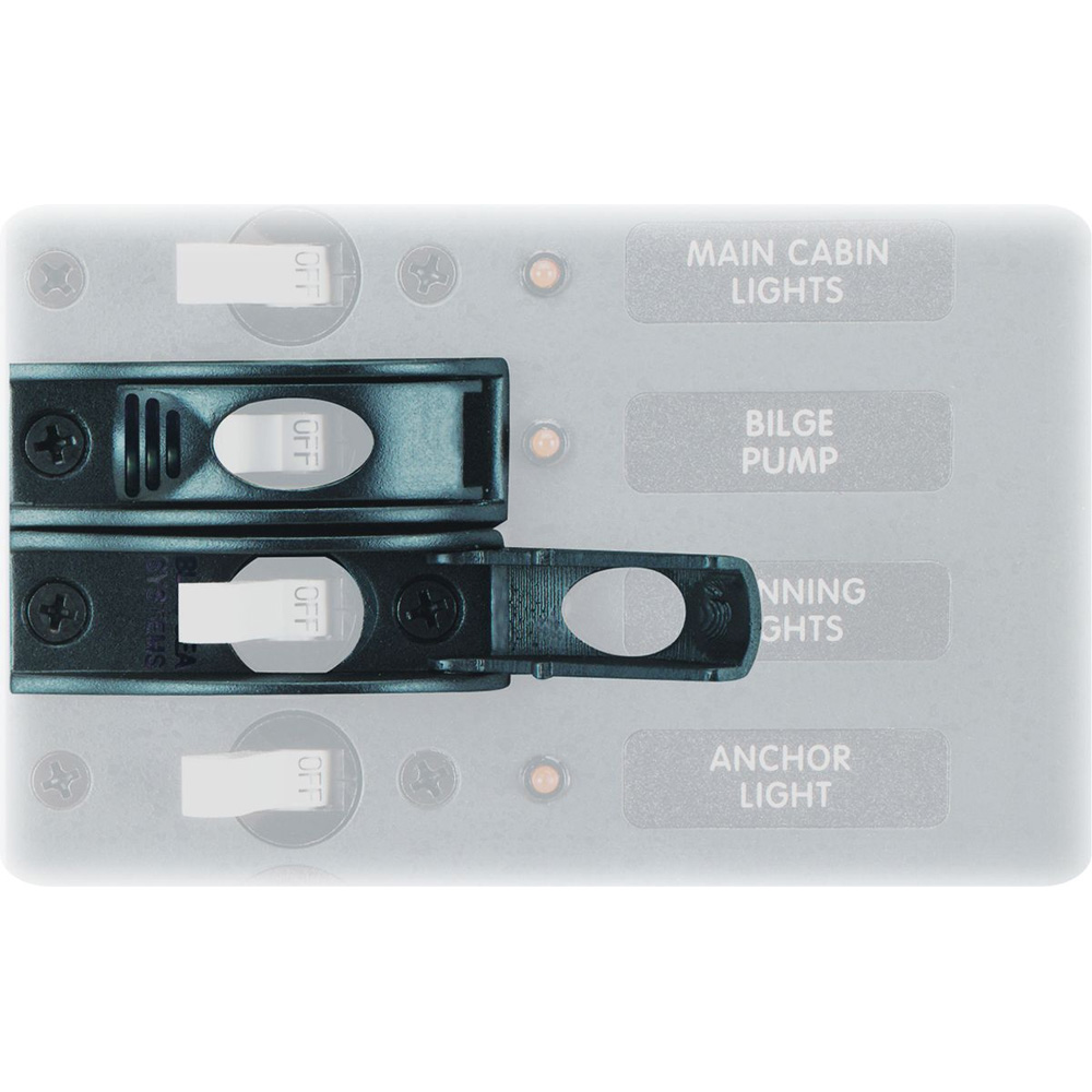 Blue Sea Systems A-Series Circuit Breaker Toggle Guard, For Single Pole Circuit Breakers, Fits Panel Switches