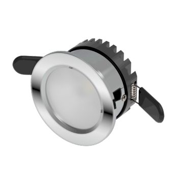 Cantalupi - SUSY 85 LED Downlight - Stainless Steel, 5W, Warm White, EXT IP40, 3000K