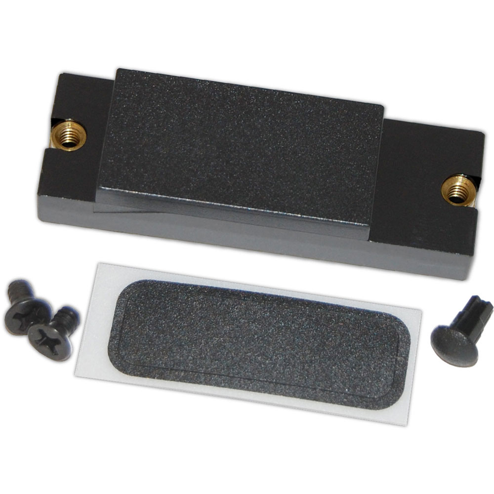 Blue Sea Systems C-Series Plug Panel Kit, 1/8 in 5052 Aluminum, Slate Gray Finish
