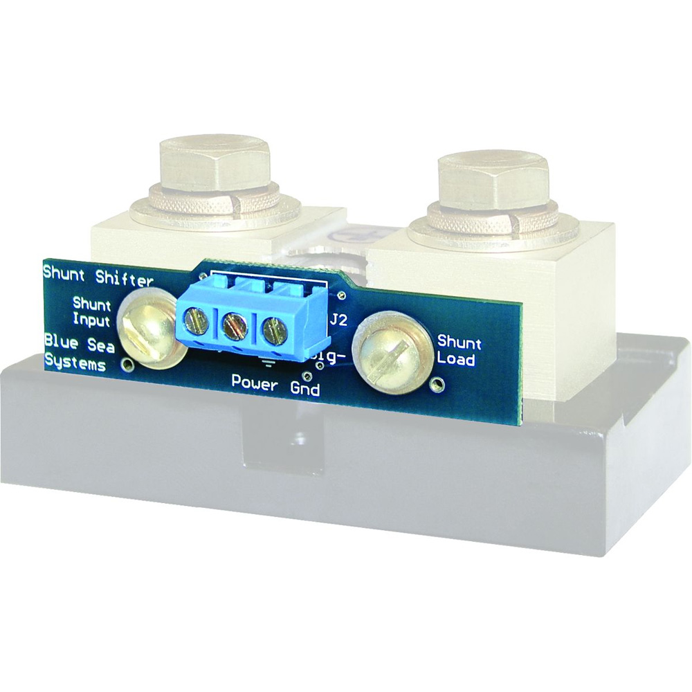 Blue Sea Systems DC Shunt Shifter, For 8255 Digital Meter Shunt, 12-36V DC