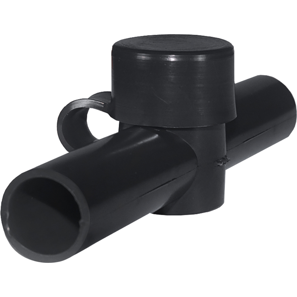 Blue Sea Systems CableCap Dual Entry PowerPost Cable Insulator, Up to 2/0 AWG, 0.7 in Cable Entry