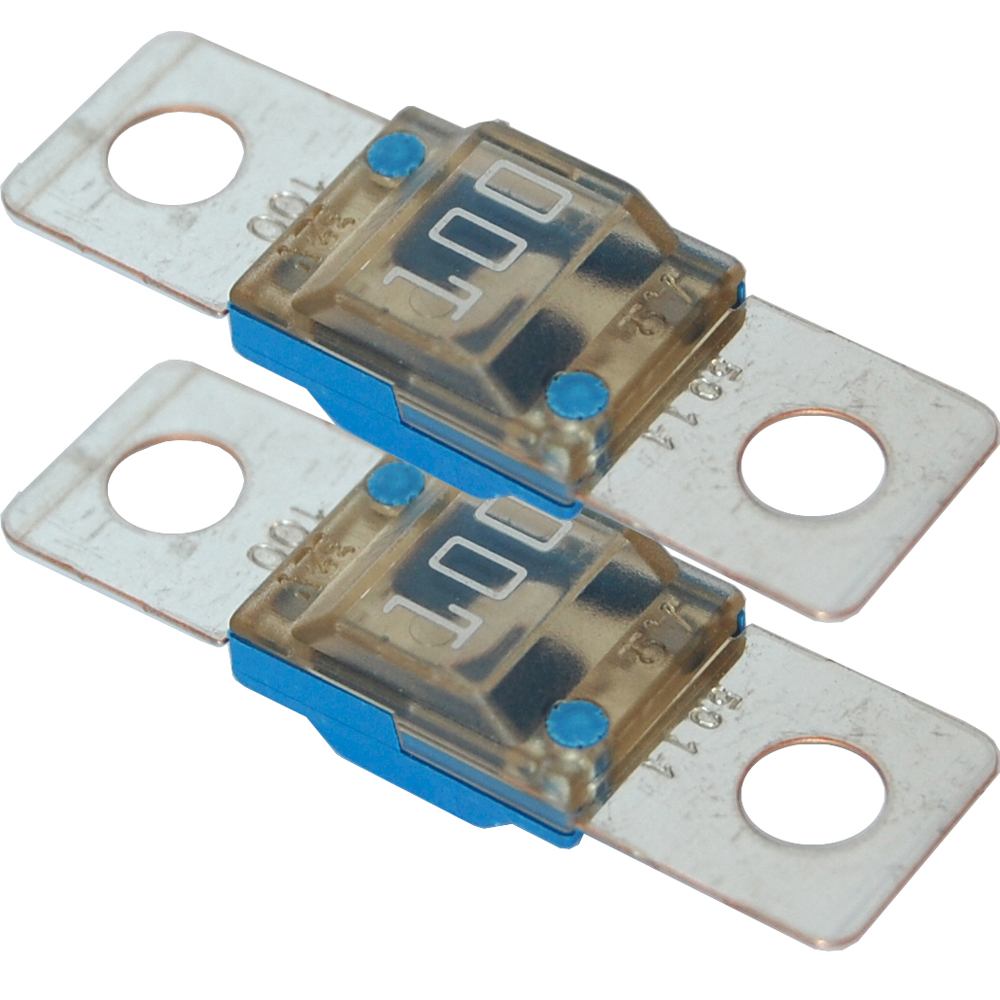 Blue Sea Systems AMI/MIDI Fuse Pair, 32V DC, Tin-Plated Copper Blades, Ignition Protected