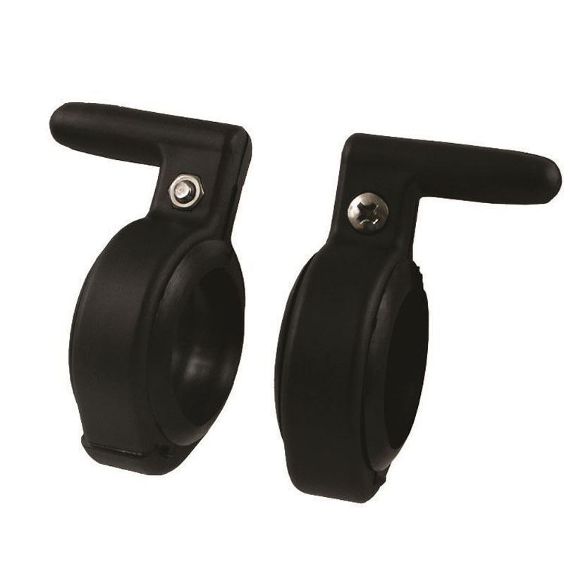 TACO Marine Outrigger Line Caddy, For 1-1/8-1-1/2 in Poles, Clamp-On, Black Nylon, 2pk