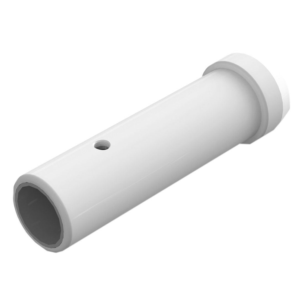 TACO Marine Outrigger Base Reducer Pair, For GS-170 Poles to GS-280+ Bases, 1-1/8 in ID, 1-1/2 in OD, 6 in, Nylon