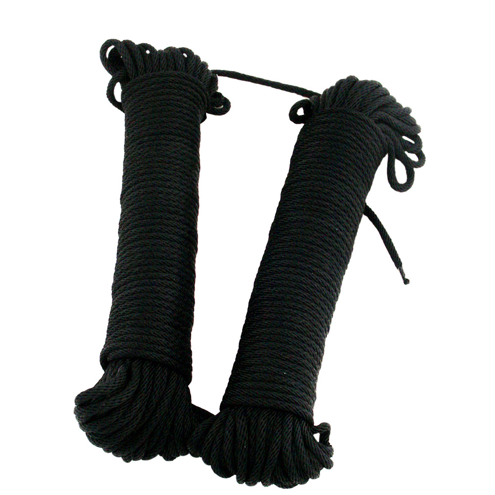 TACO Marine Dacron Outrigger Line, 1/8 in, 100 ft, Black Line