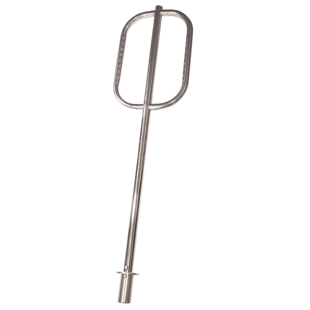 TACO Marine Come On Board Boarding Handle, Fixed Base Mount, Type 304 SS
