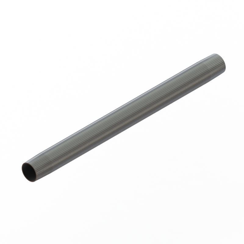 TACO Marine Ribbed Table Pedestal, 2-3/8 in O.D., Aluminum, Dual Taper, Satin Anodized