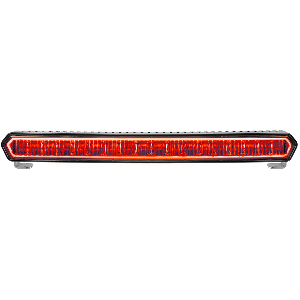 RIGID Industries SR-L Series Marine 20" Black LED Lightbar - White Light with Red Halo
