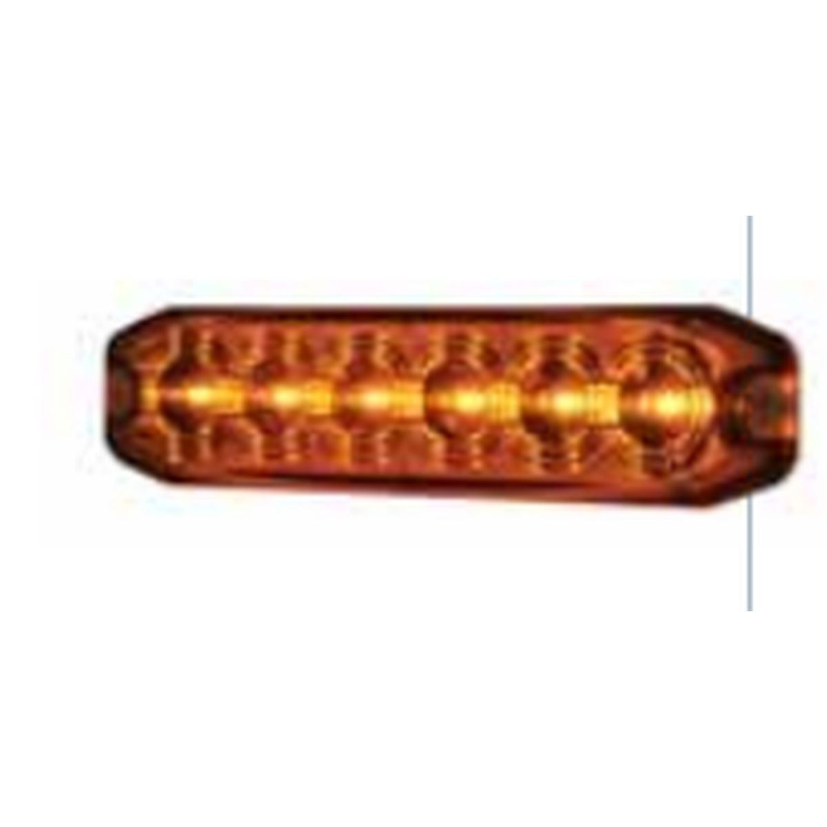 Hella Marine MST6E LED Warning Lighthead, 12-24V, Green