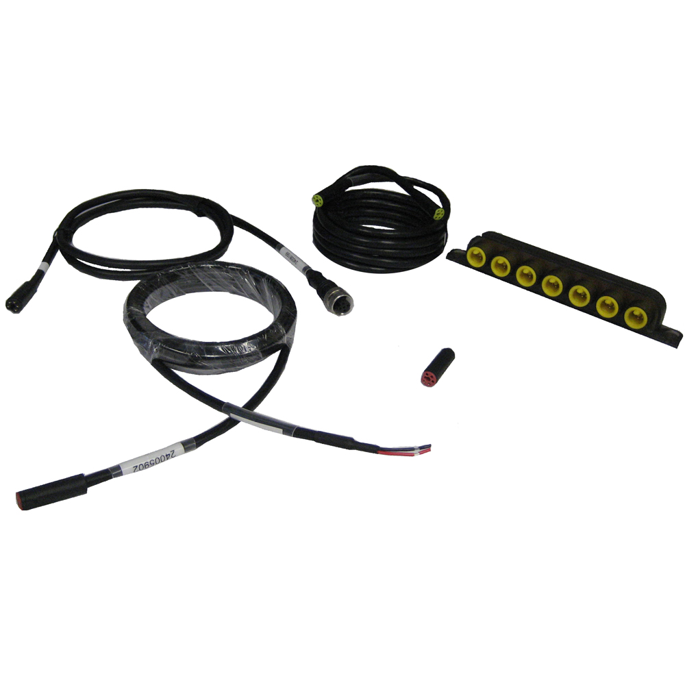 Simrad SIMKIT-3 Micro-C to SimNet Connection Kit, For NMEA 2000, 1m Micro-C Female to SimNet, 2m SimNet Cable, 7-Prong Multi-Joiner, Termination Plug, Power Cable With Terminator
