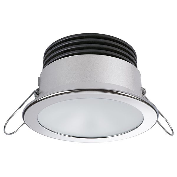 Quick Marine - CRISTIAN Downlight - 85°, IP40, 7W, 0.3A, Stainless Steel