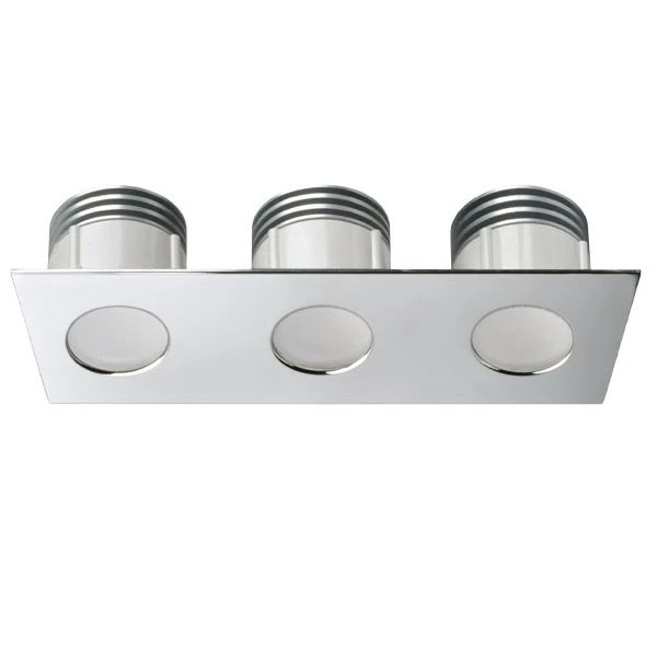 Quick Marine - ERICA 3 LED Downlight - 10-30V, 6W, 45°, IP65, 0.25A