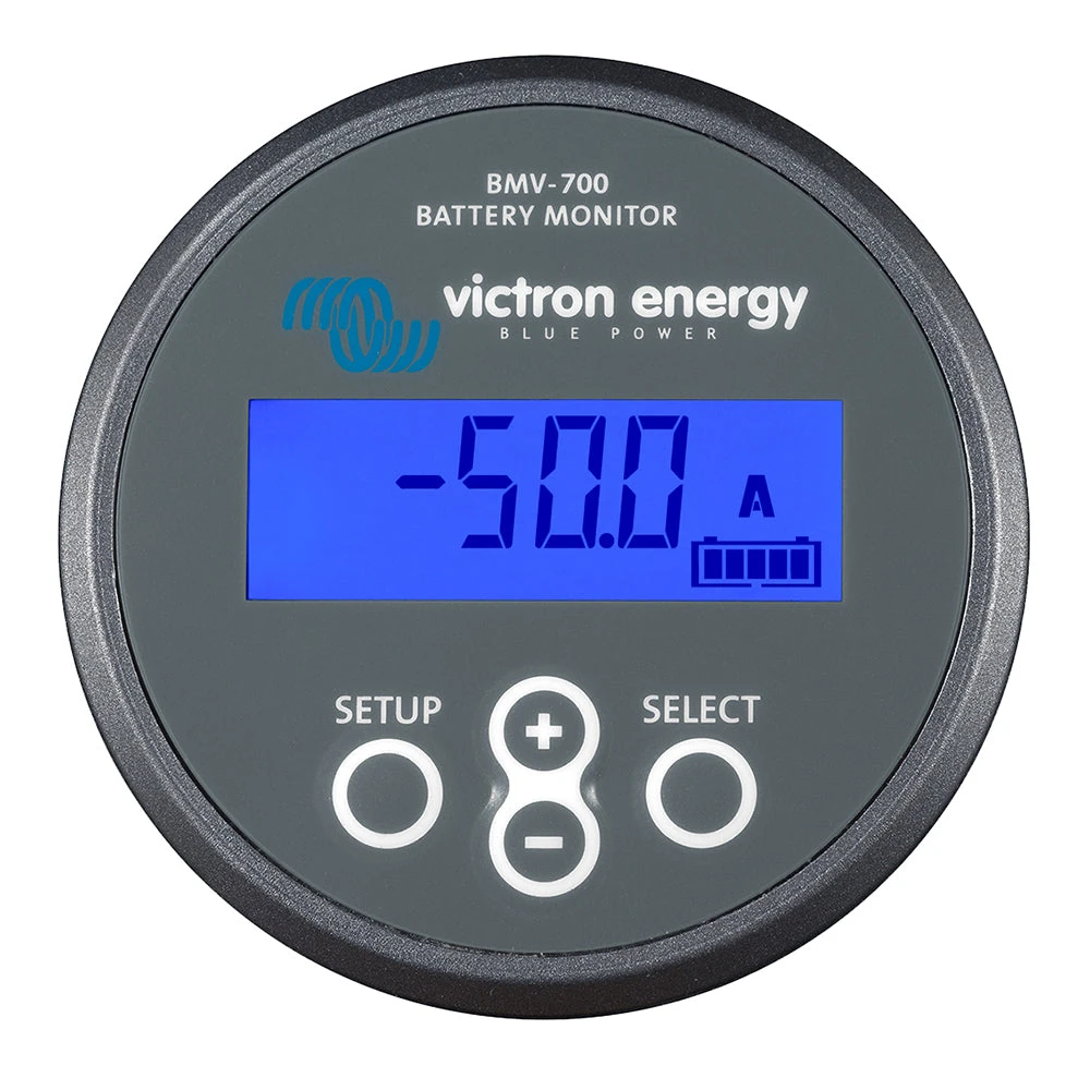 Victron Energy BMV-700 Battery Monitor, 6.5-95V, 500A Shunt, VE.Direct