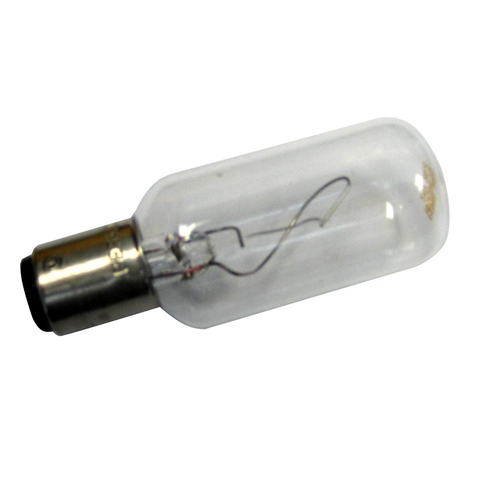 Perko Double Contact Bayonet Bulb, 30W, Clear Type T-8, C-8 Filament