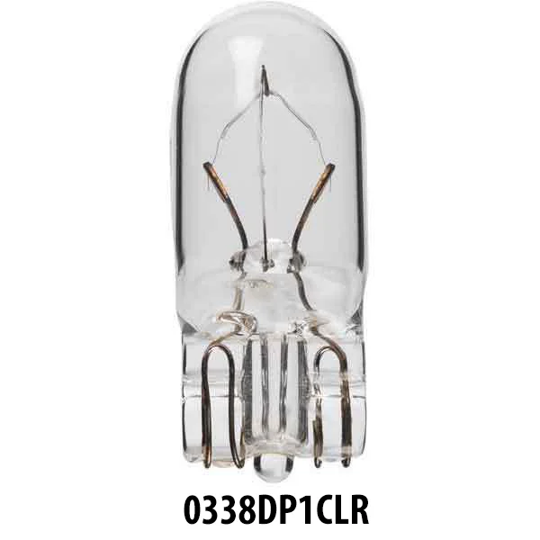 Perko Wedge Base Replacement Bulbs, 12V, 2pk