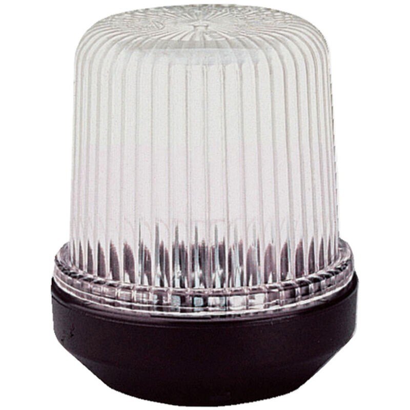 Hella Marine 2492 Deck Mount All-Round Navigation Light, 12V, 2NM Visibility, 10W Bulb, Black Base
