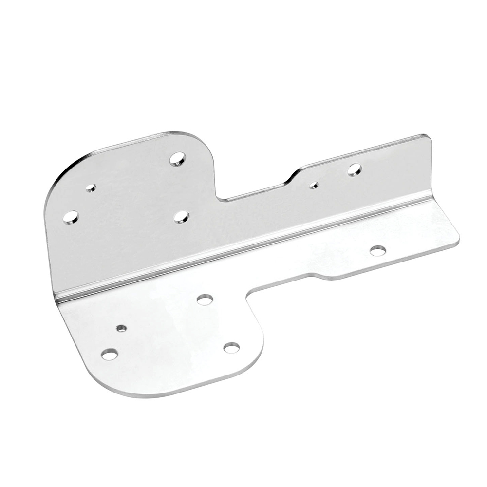 Garmin Jack Plate Transducer Mount, For DownVü & SideVü Transducers, 4/8/12-Pin Compatible, Adjustable Angle