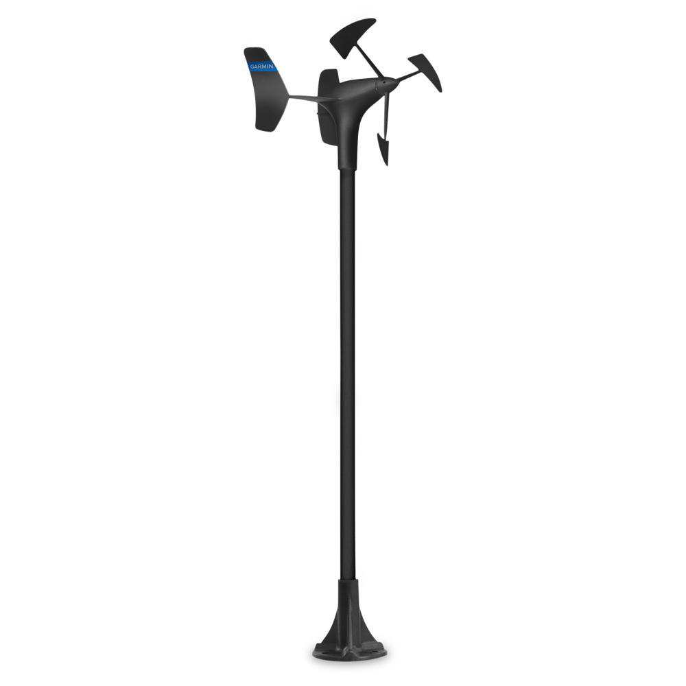 Garmin gWind Race Masthead Wind Transducer Only, 1m Pole, Twin-Fin, 3-Bladed Propeller