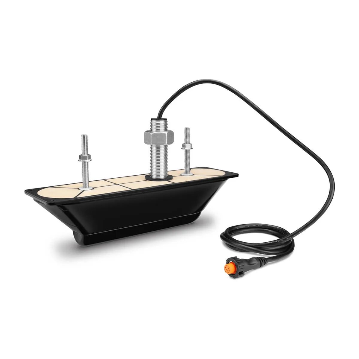 Garmin ClearVü/SideVü Scanning Sonar Transducer, 12-Pin, With Temperature Sensor