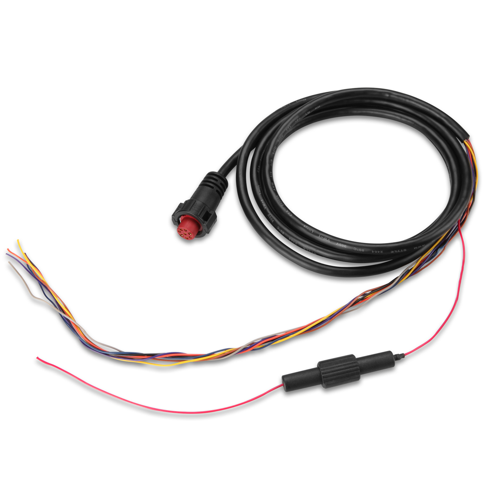 Garmin 8-Pin Power/Data Cable, For GPSMAP, 6 ft, NMEA 0183