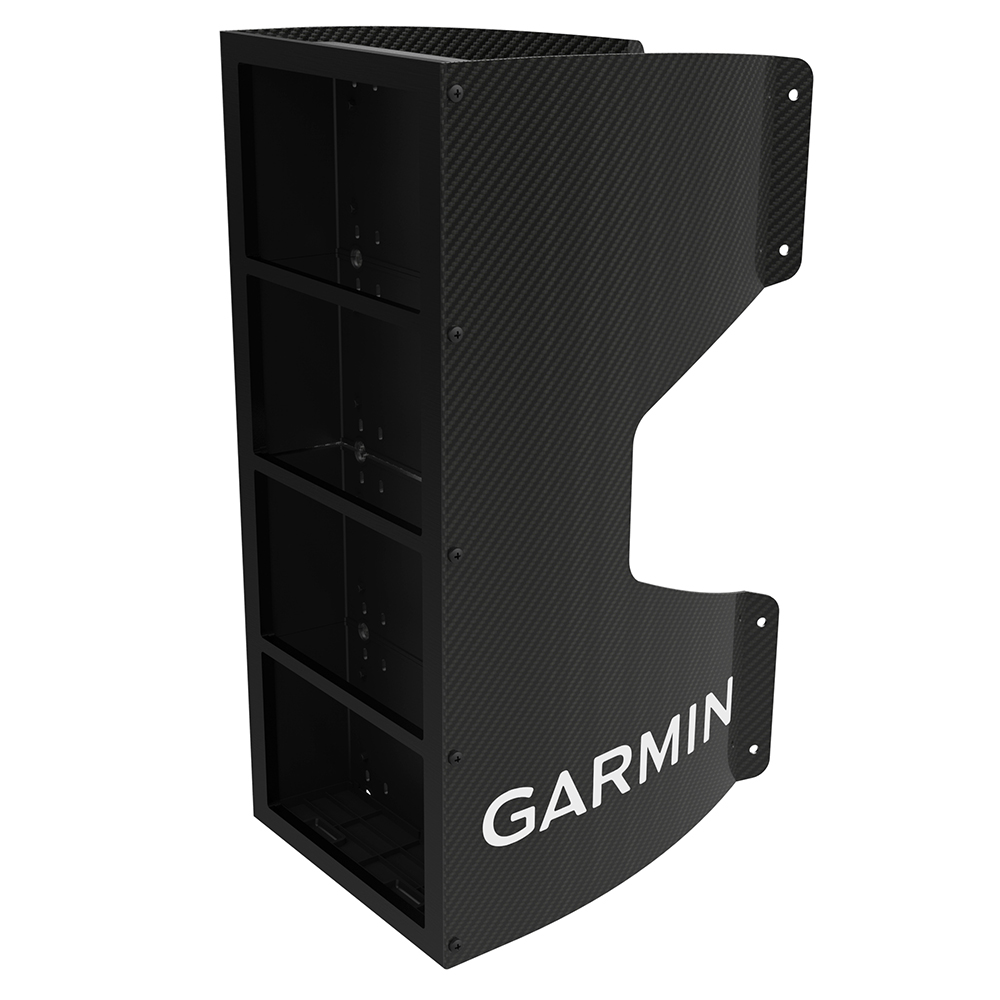 Garmin Carbon Fiber Mast Bracket, For GNX 120 Displays, 4-Display Mount