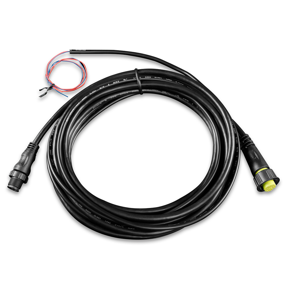 Garmin Steer-by-Wire Interconnect Cable, 3 m, For GHP Reactor Autopilot CCU, Bare Wire Buzzer Connections