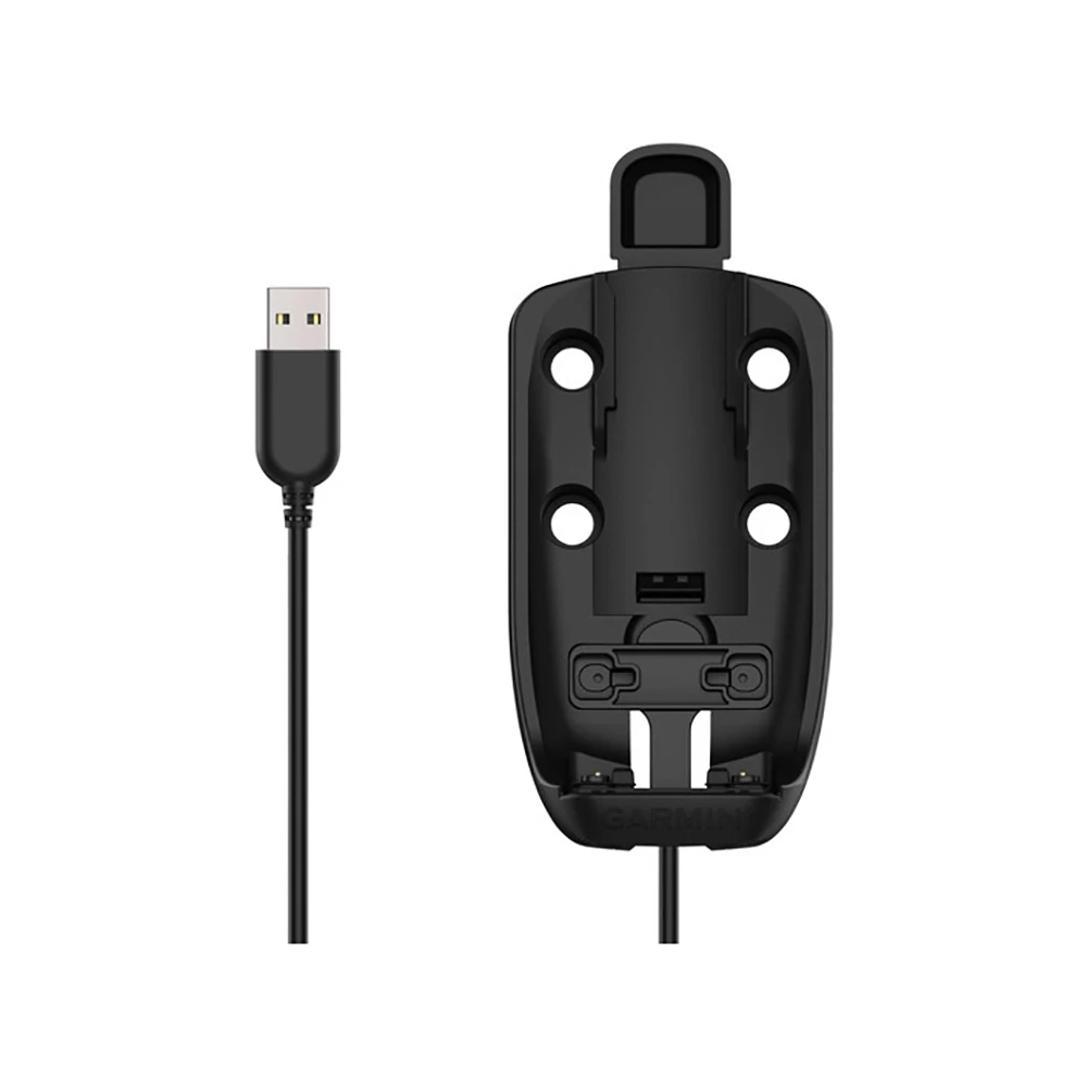 Garmin inReach Powered Mount, For inReach SE+ and Explorer+, Quick-Release, AMPS Mount Pattern, Integrated USB Cable