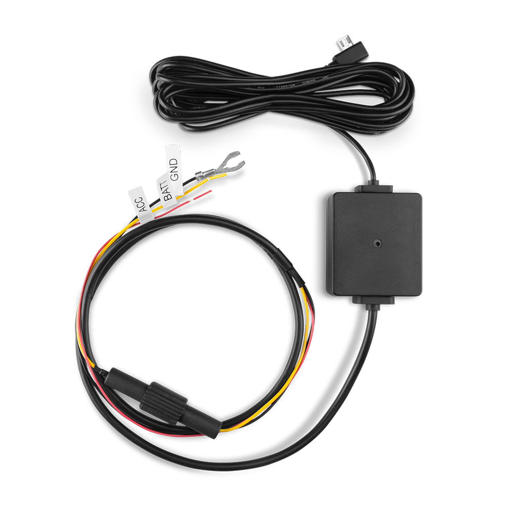 Garmin Parking Mode Cable, For Dash Cam 45/54/55/65W, Micro-USB Hardwire