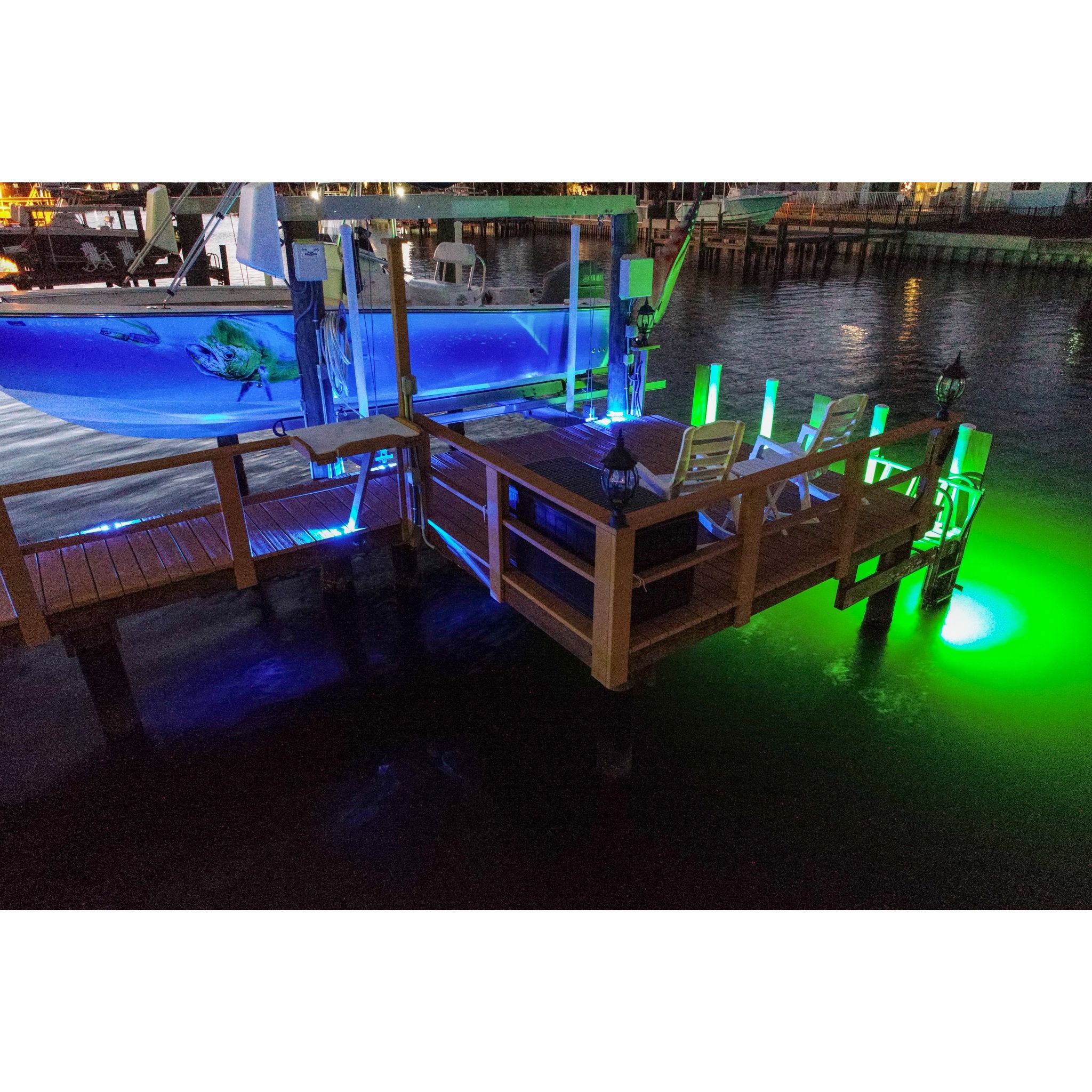 320 Watts Apollo Dock Lighting System - POCO Command Center - Blue/White