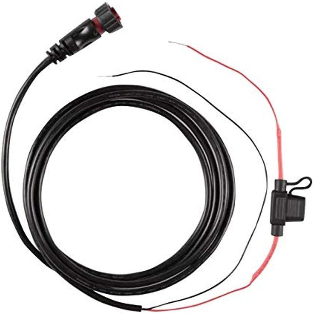 Garmin Force Foot Pedal Power Cable, For Force/Force Kraken, 12/24/36V, 2-Pin Threaded Connector