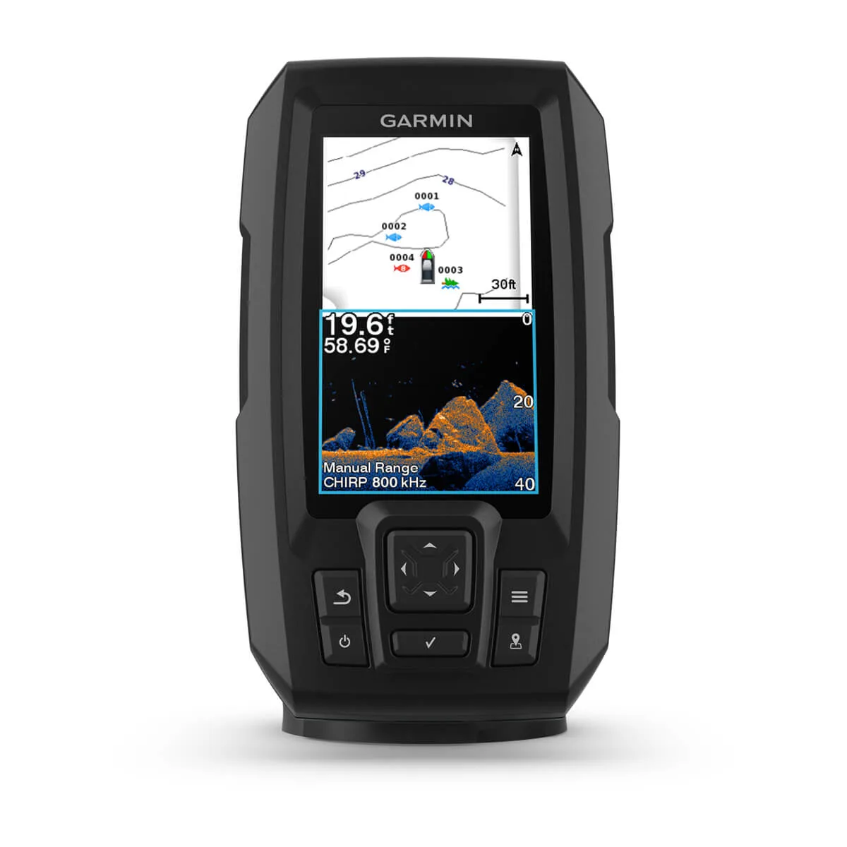 Garmin STRIKER Vivid GPS Fishfinder, ClearVü, Traditional CHIRP