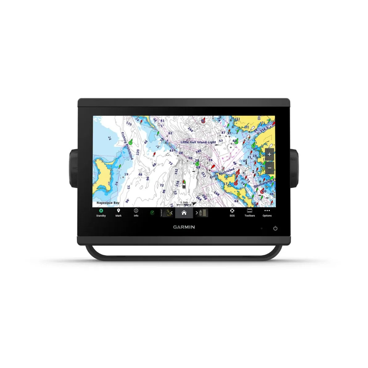 Garmin GPSMAP 923xsv Chartplotter Sonar Combo, 9in IPS Touchscreen, SideVü, ClearVü, 1kW CHIRP, NMEA 2000