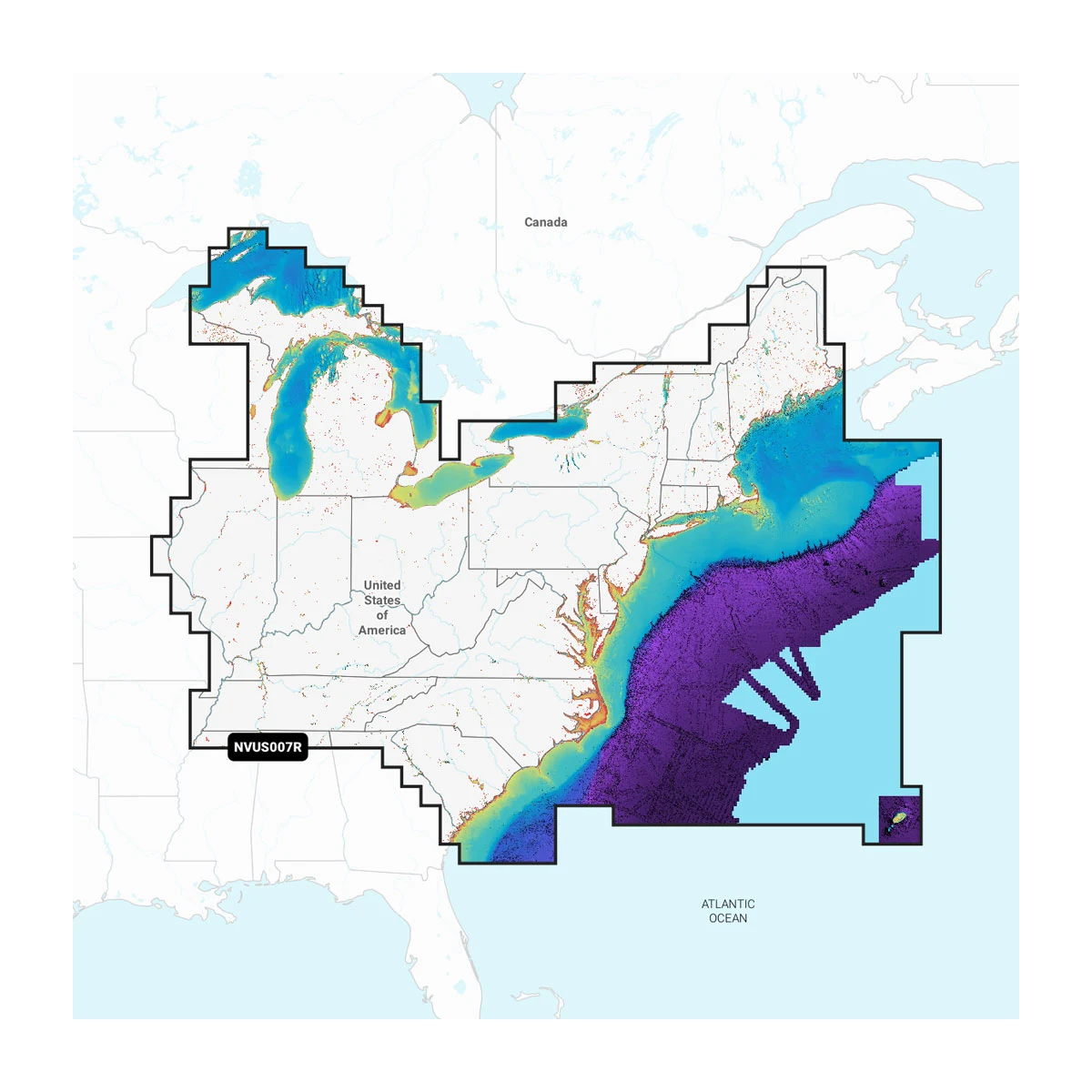 Garmin Navionics Electronic Chart, For Garmin Chartplotters, U.S. East