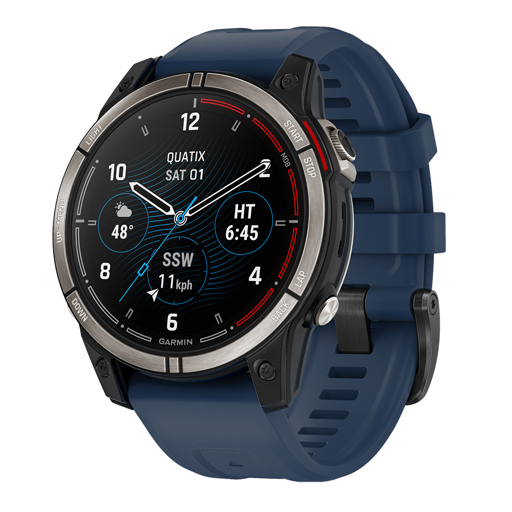 Garmin Quatix 7 Sapphire Marine GPS Smartwatch, AMOLED Display, 10 ATM, Up to 16 Days