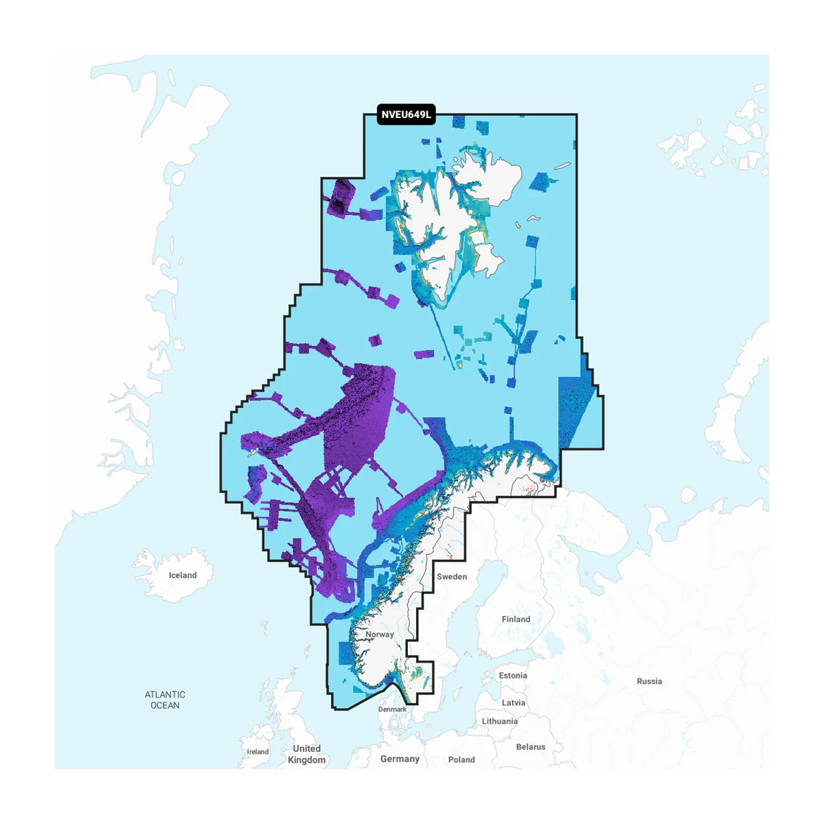 Garmin Navionics Marine Chart, Norway, 1-Year Subscription, ActiveCaptain Daily Updates, Auto Guidance+