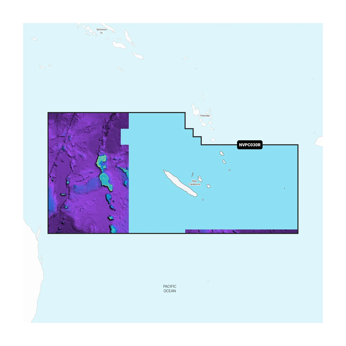 Garmin Navionics Marine Chart, New Caledonia, 1-Year Subscription, Daily Updates, Auto Guidance+