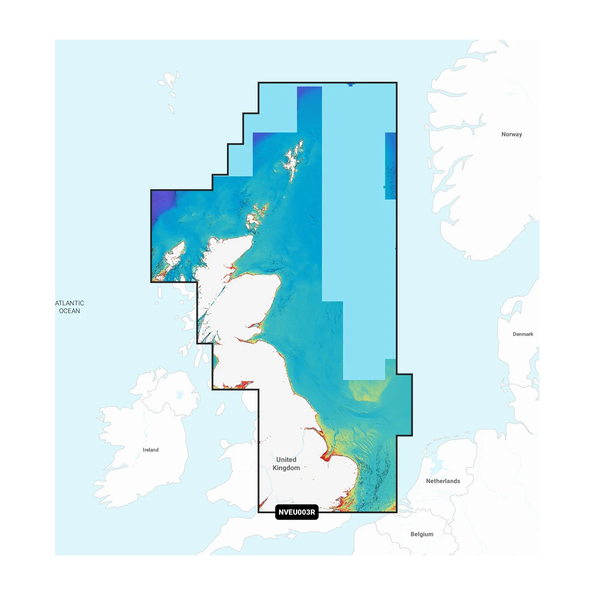 Garmin Navionics Marine Chart, Great Britain Northeast Coast, 1-Year Subscription, Daily Chart Updates, Auto Guidance+