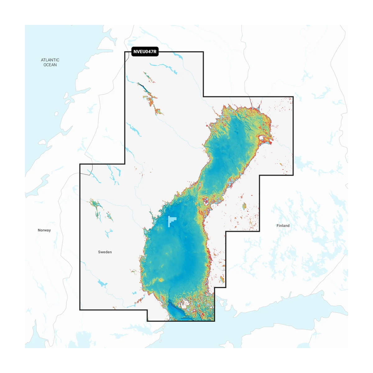 Garmin Navionics Marine Charts, Gulf of Bothnia, One-Year Subscription, Daily Updates, Auto Guidance+